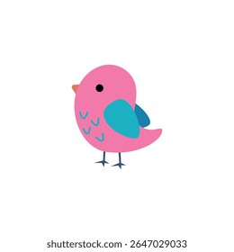 Flat Bird Icon Vector Design