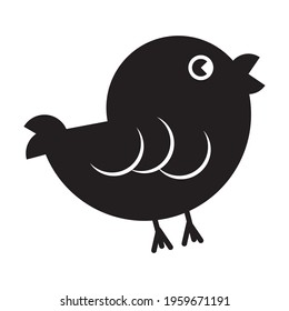 Flat Bird Illustration Vector design