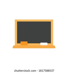 Flat Blackboard Icon Illustration