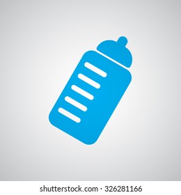 Flat blue Sport Drink icon 