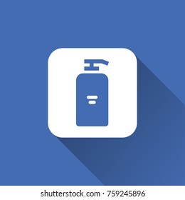 flat body lotion icon