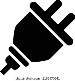 flat bold style concept illustrated icon of cord 