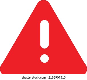 Flachbildkonzept illustriert Symbol des Warnzeichens 