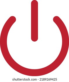 el concepto de estilo negrita plano ilustra el icono de desactivación
