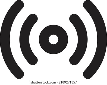 flat bold style concept illustrated icon of signals