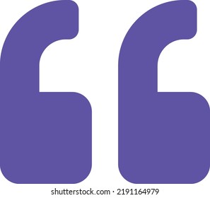 flat bold style concept illustrated icon of comma 