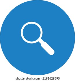 flat bold style concept illustrated icon of searching 