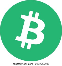 concepto de estilo de negrita plano icono ilustrado de moneda digital 