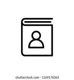 flat book icon