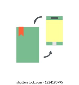 flat books icon