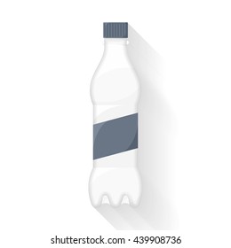 flat bottle of water