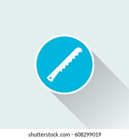 flat bread knife icon