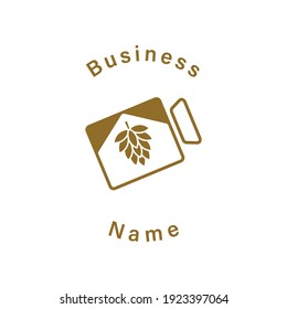 Flat Brewing Video Logo Design