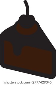 A flat, brown silhouette of a drawer icon with a handle, set on a transparent background.