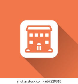 flat building icon