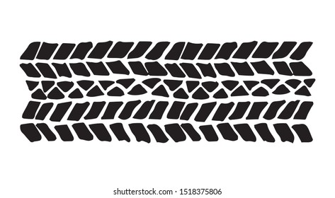 Flat bus rim stamp set on muddy dust white snow backdrop. Outline black ink pen hand drawn tread logo emblem sign design in retro art doodle contour style. Close up detail view with space for text