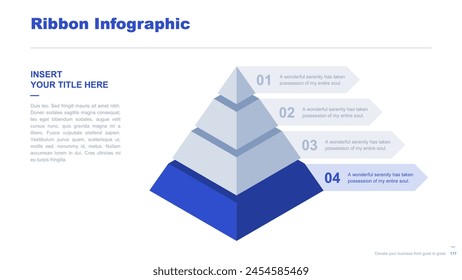 Flat business infographic diagram vector slide presentation template