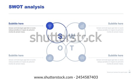 Flat business infographic diagram vector slide presentation template