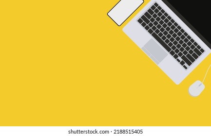 flat bussiness office worksplace background. Good for finance background 