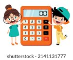 Flat Calculator For Children Education