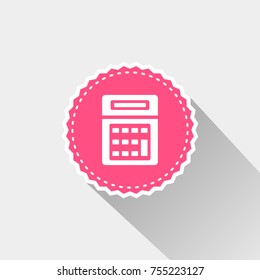 flat calculator icon