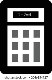Flat Calculator Vector Illustration icons
