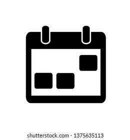 Flat Calendar Icon