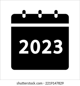 Flat calendar icon. Calendar on the wall, vector illustration, on a white background.