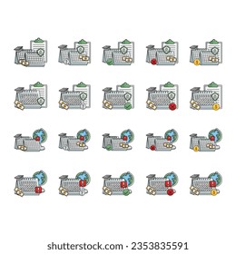 Flat calendar icon. Calendar on the wall. Vector illustration.