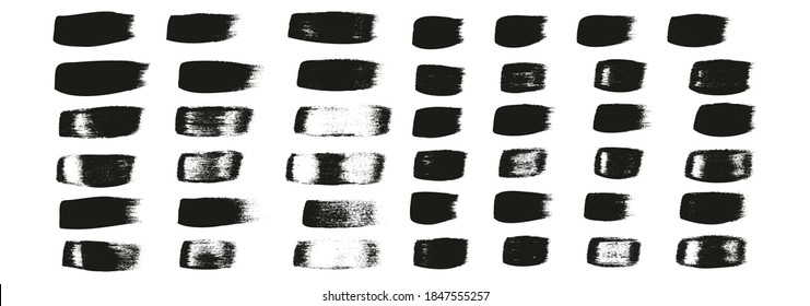 Flachbildkalligraphie-Pinsel Regelmäßige Straight Lines Mix High Detail Abstraktes Vektorhintergrund Mix Set 