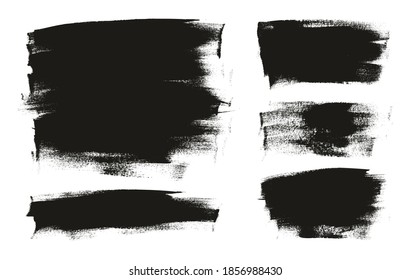 Flat Calligraphy Paint Brush Regular Long Background Mix High Detail Abstract Vector Background Mix Set 