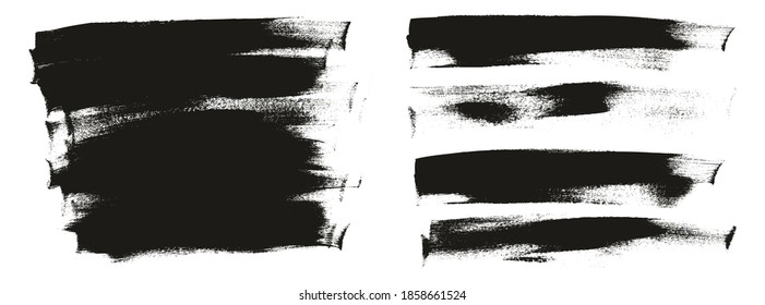 Flat Calligraphy Paint Brush Regular Long Background Mix High Detail Abstract Vector Background Mix Set 