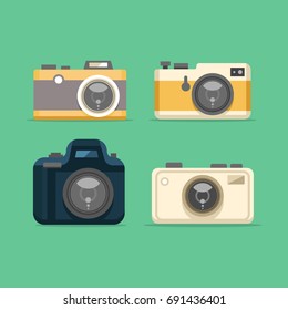 Flat camera design collection