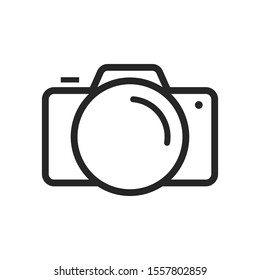Flat Camera icon vector symbol