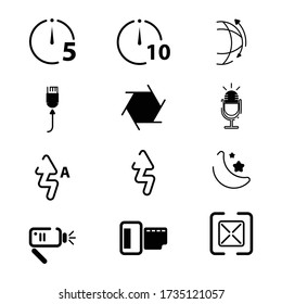 Bildsymbol für Flachbildkameras. modernes, einfaches Schnappschuss-Foto-Zeichen. Trendsymbol für Webseitengestaltung, mobile App, Logo.