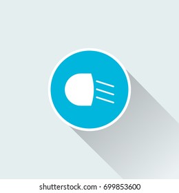flat car light icon