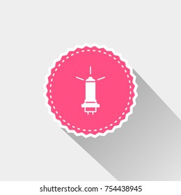 flat car lights icon