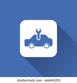 flat car service icon