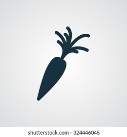 Flat Carrot icon