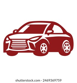 Flat cars set. Urban, city cars and vehicles transport vector flat icons. Cars vector