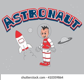flat cartoon character