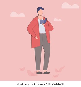 Flat cartoon vector illustration People literature fans with books. People Characters Reading Or Student. Person book lovers and readers. Set of book lovers, modern literature fans isolated.