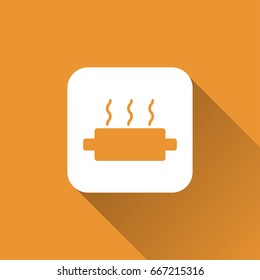 flat Catalytic converter icon