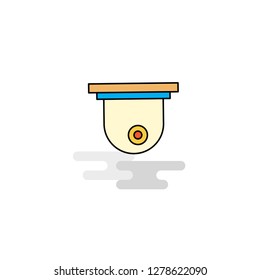 Flat Cctv Icon. Vector