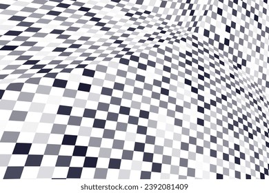 flat checkered  distortion dynamic fade out texture