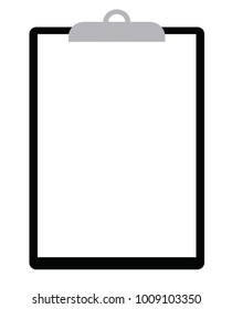 Flat checklist on transparent background. High resolution. You can easy change colors and sizes