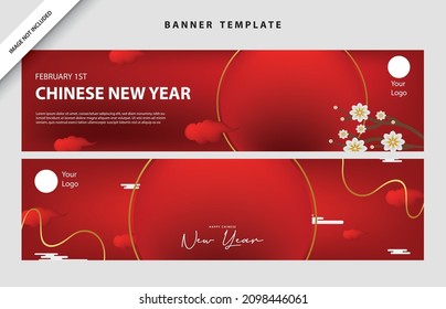 Flat chinese new year instagram posts collection Free Vector social media content template mockup wallpaper background layout marketing logo icon digital promotion media business flyer sale layout art