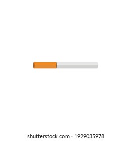 Flat cigarette, great design for any purposes. Business concept. Modern art isolated vector graphic.