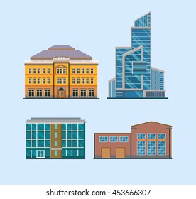 Flat City Buildings