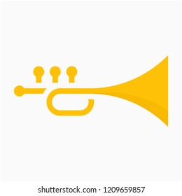 Flat clarinet pixel perfect vector icon